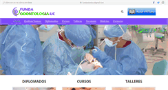 Desktop Screenshot of fundaodontologia.com