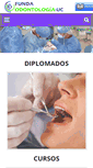 Mobile Screenshot of fundaodontologia.com